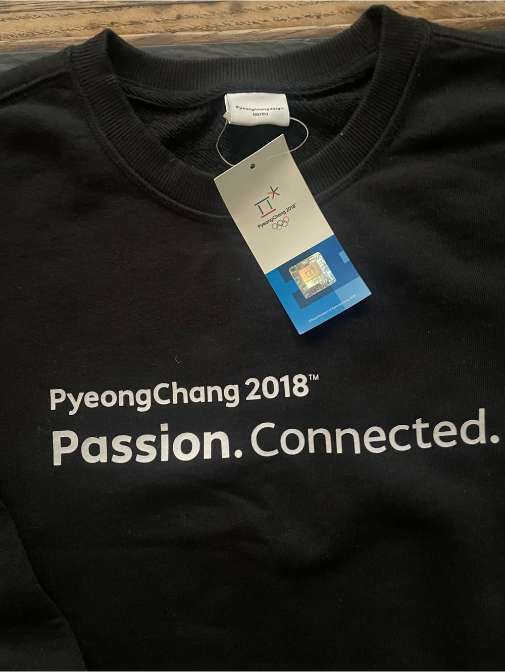 2018 Winter Olympic Korea PyeongChang Olympic 2018 Black Sweatshirt